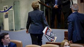 מחאת המשפחות השכולות, צילום: אוליבייר פיטוסי פלאש 90